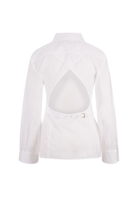 La Chemise De Costume In White JACQUEMUS | 243SH064-1454100