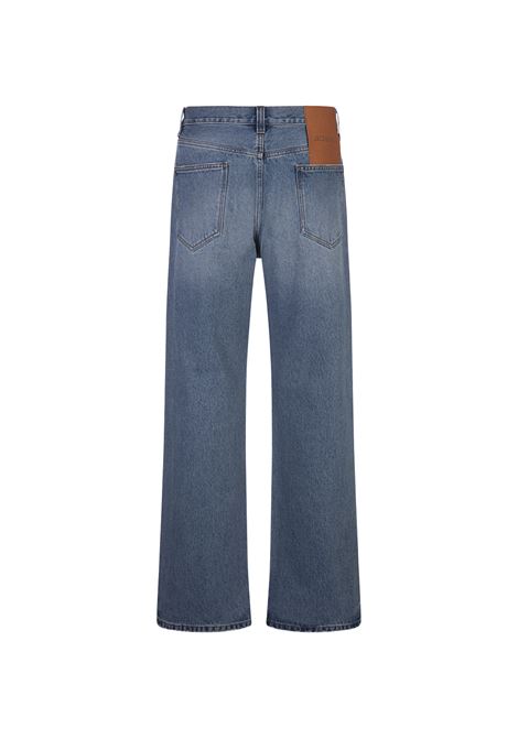 Le De Nimes Droit Jeans In Blue JACQUEMUS | 245DE028-151333C