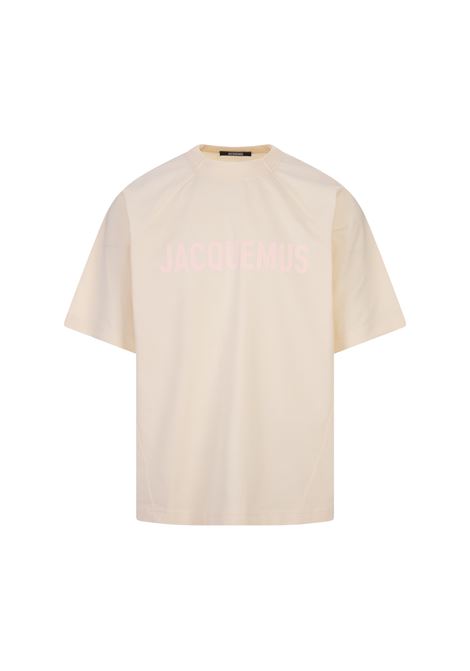 Le T-Shirt Typo In Light Beige JACQUEMUS | 245JS212-2011130