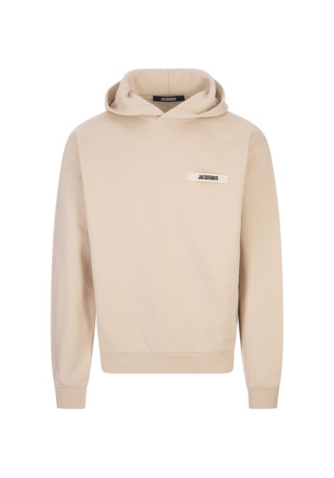 Le Hoodie Gros Grain Beige JACQUEMUS | 245JS247-2036150