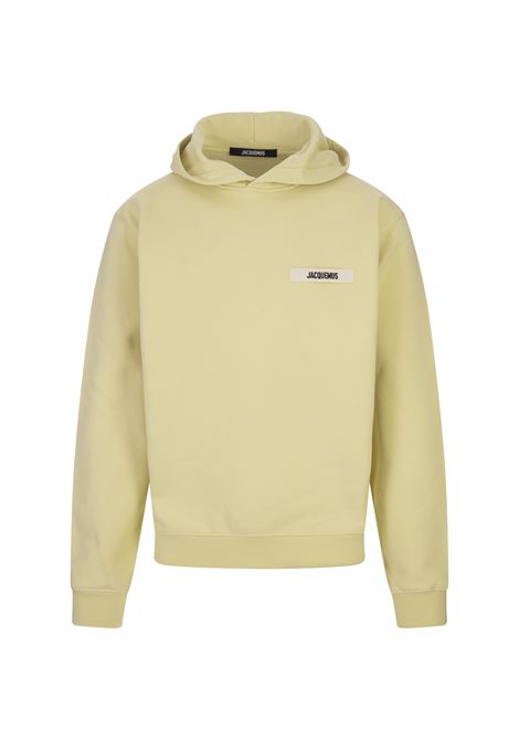 Le Hoodie Gros Grain In Light Yellow JACQUEMUS | 245JS247-2036212