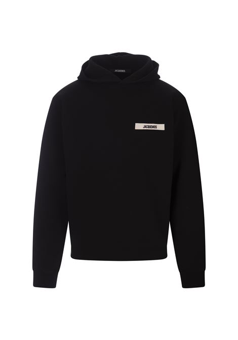 Le Hoodie Gros Grain Nera JACQUEMUS | 245JS247-2036990