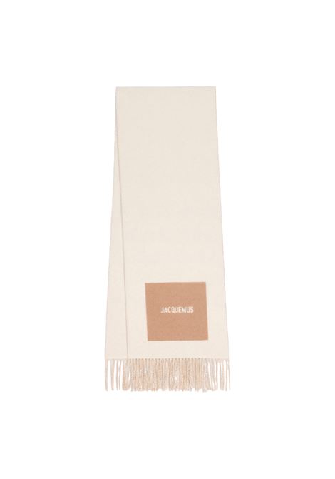 Beige La Rond Carr? Scarf JACQUEMUS | 246AC687-5202015