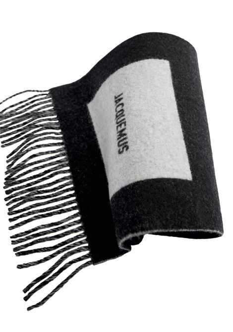 Black La Rond Carr? Scarf JACQUEMUS | 246AC687-5202090