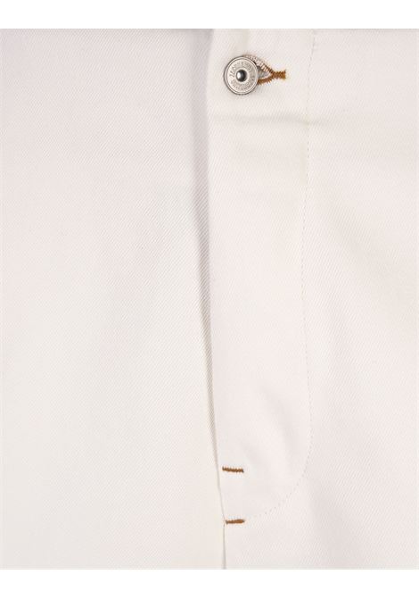 Le De-Nimes Scala Jeans in White JACQUEMUS | 246DE051-1514110