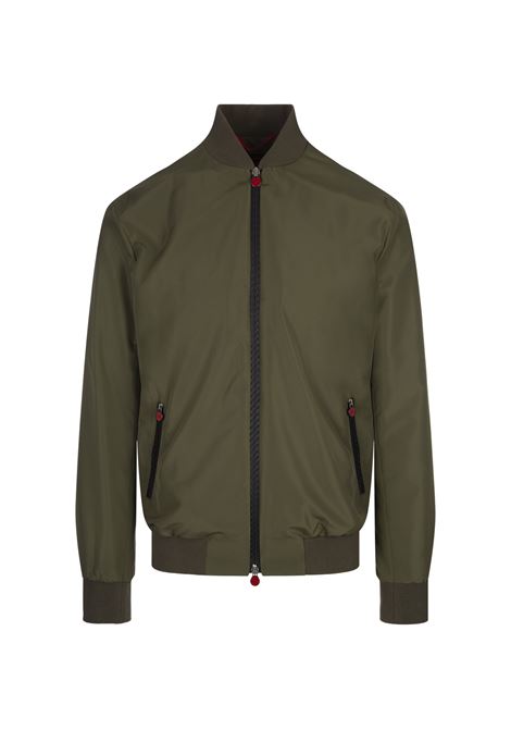 Bomber Leggero In Nylon Verde KITON | UBLMSEAK0750F08/003