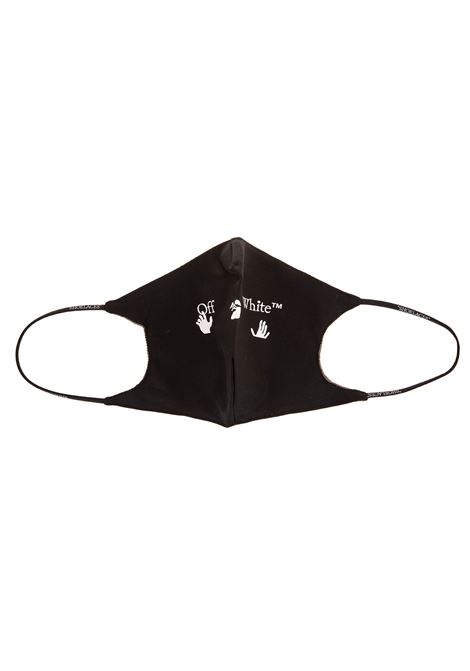 Black Swimm logo-print face mask Man OFF-WHITE | OMRG003F21FAB0051001