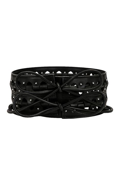 Black Leather Belt ALAIA | AA1C002GCA172999