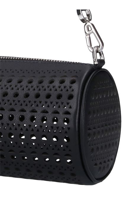 Black Leather Tube Bag ALAIA | AA1S02421CA262999