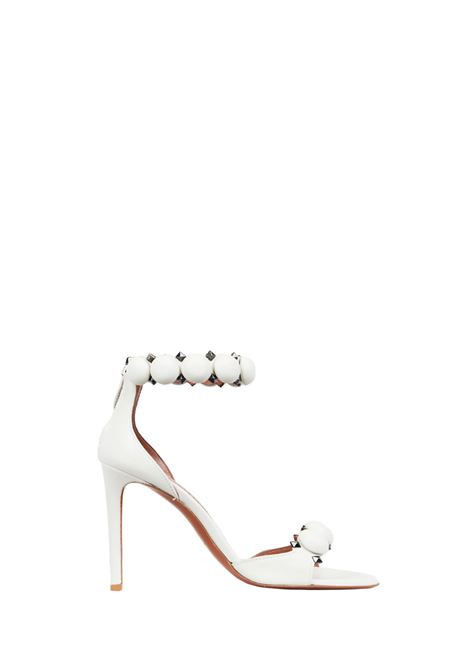 White Bombe 90 Sandal ALAIA | AA3S770C0N12020