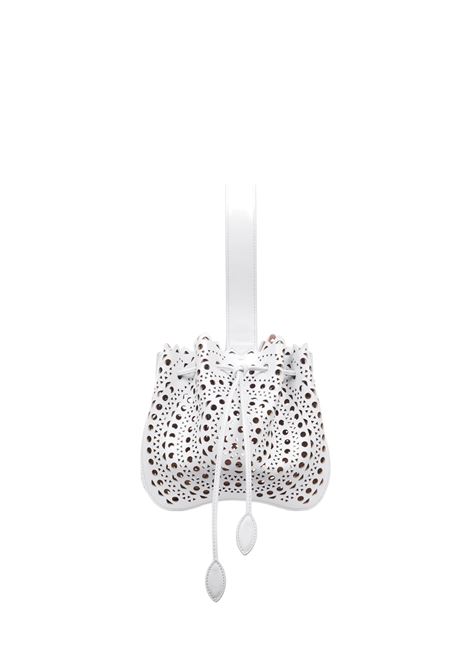 Vienne Rose Marie 16 Bag In White ALAIA | AA1S01216C0I61010