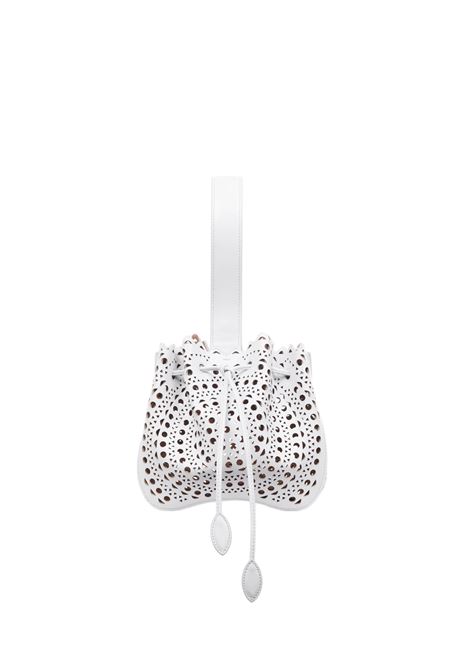 Vienne Rose Marie 16 Bag In White ALAIA | AA1S01216C0I61010