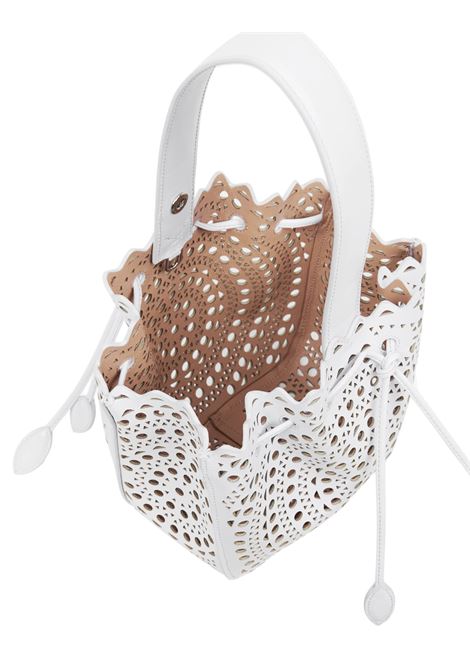 Vienne Rose Marie 16 Bag In White ALAIA | AA1S01216C0I61010