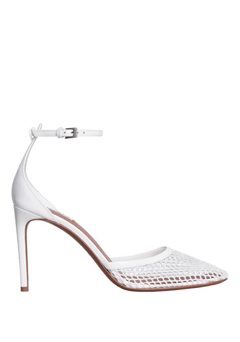 White Mesh Pumps ALAIA | AA3E049TK007010