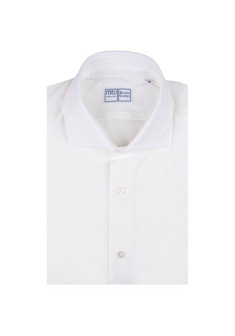 Camicia Strech Bianca FEDELI | 005220016