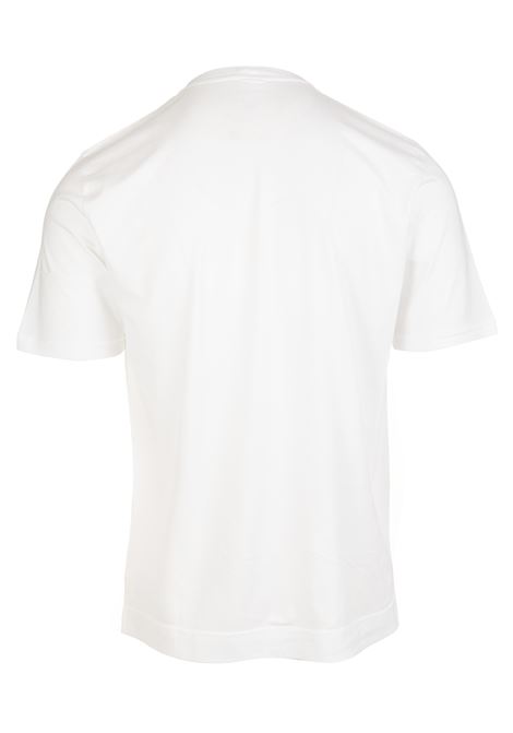 Basic T-Shirt In White Giza Jersey FEDELI | 010341