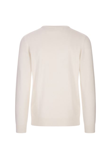 Cream Cashmere Crew Neck Pullover FEDELI | 061071