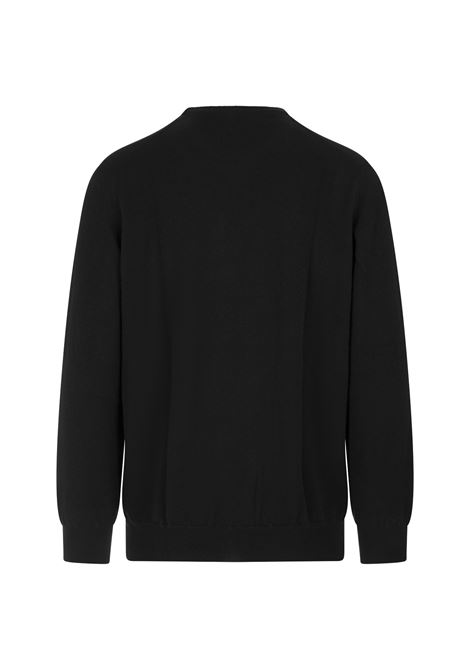 Black Cashmere Slim Fit Pullover FEDELI | 07001NERO