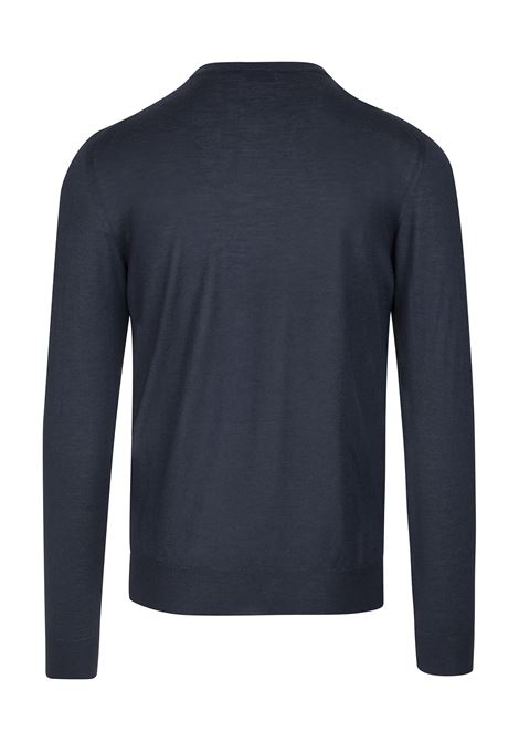 Night Blue Arg. Pullover In Cashmere and Silk FEDELI | 0711912