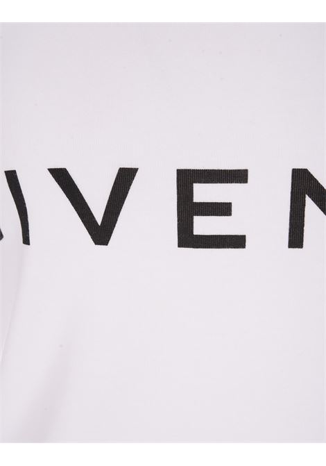 GIVENCHY Archetype Tank Top In White Cotton GIVENCHY | BW70AZ3YAC116