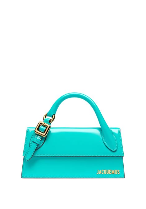 Turquoise Le Chiquito Long Boucle Bag JACQUEMUS | 233BA326-3128340