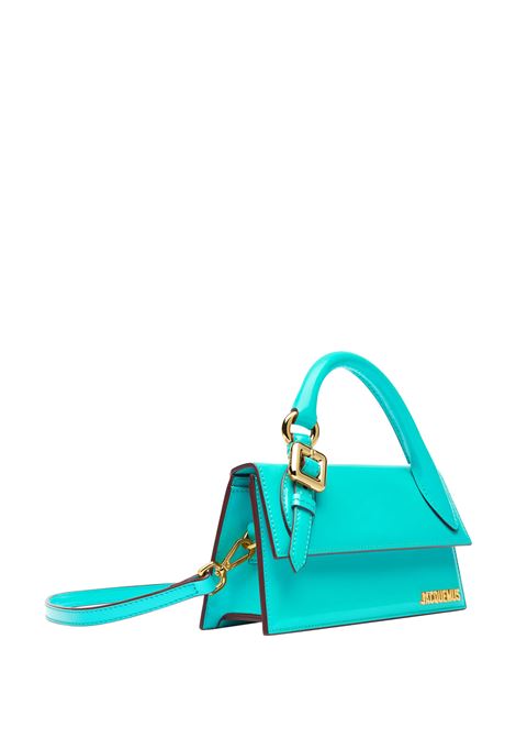 Turquoise Le Chiquito Long Boucle Bag JACQUEMUS | 233BA326-3128340