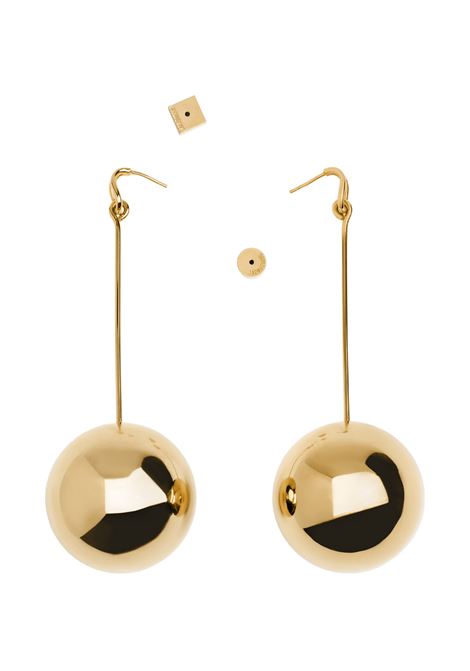 Orechini Les Grandes Boucles Nodo Dorati JACQUEMUS | 241JW719-5845280