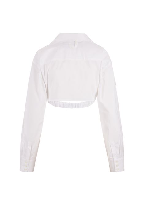 La Chemise Bahia Courte In White JACQUEMUS | 243SH042-1454100