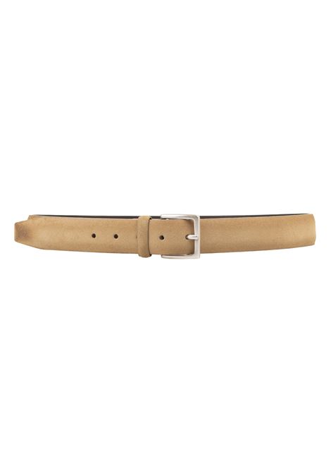 Beige 3.5 CM Suede Cloudy Belt ORCIANI | U07664-CLOCOD