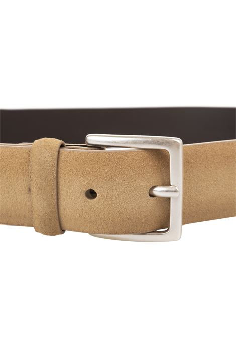 Beige 3.5 CM Suede Cloudy Belt ORCIANI | U07664-CLOCOD