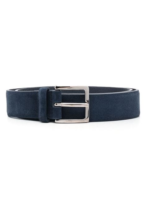 Night Blue Suede Amalfi Belt