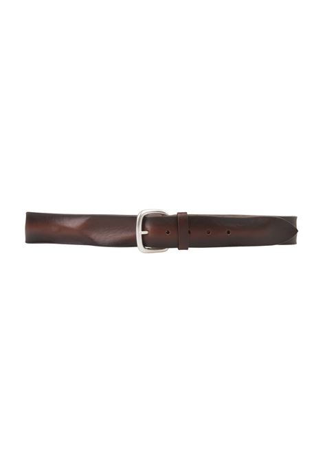 Burnt Leather Bull Soft Belt