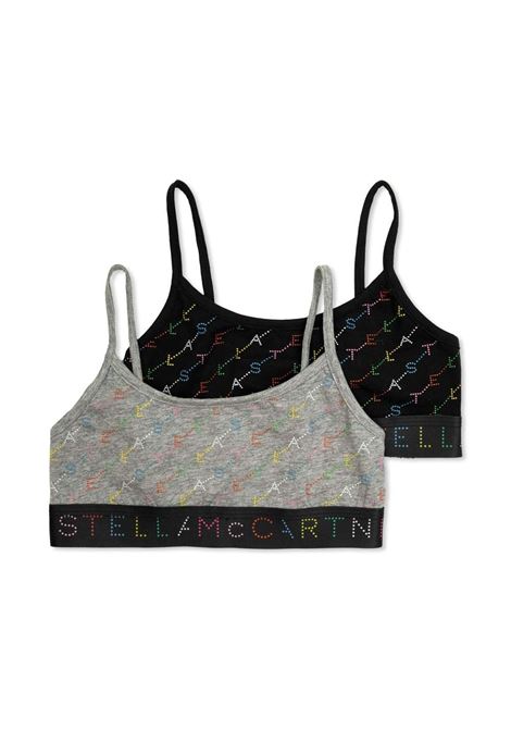 Set Di 2 Top Con Stampa Logo STELLA MCCARTNEY KIDS | Intimo | TV0A69-Z2314999MC