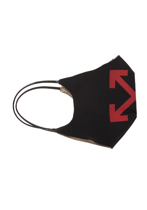 Man Black And Red Arrows Face Mask OFF-WHITE | OMRG003S21FAB0021025