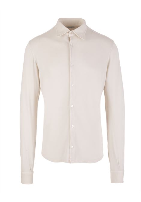 Man Shirt In Ivory Cotton Pique' FEDELI | UEF0283100