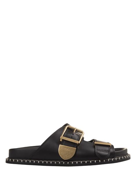 Black Rebecca Sandals CHLOÉ | C24S981D1001