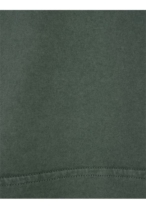 T-Shirt Basic In Cotone Organico Verde Muschio FEDELI | 0103104