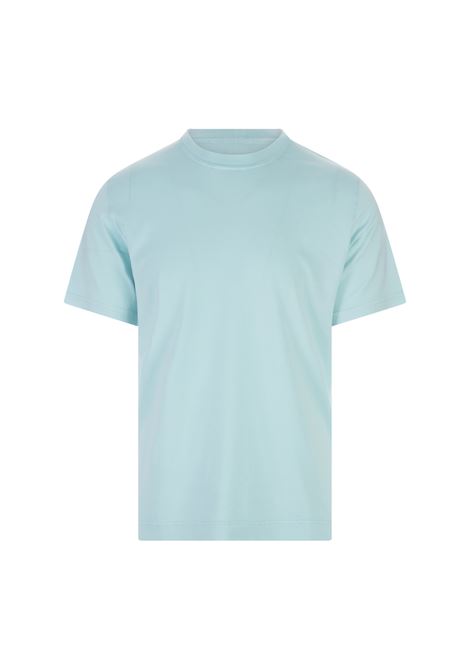 T-Shirt Basic In Cotone Organico Verde Acqua FEDELI | 0103156