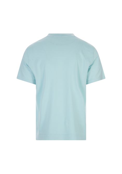 T-Shirt Basic In Cotone Organico Verde Acqua FEDELI | 0103156