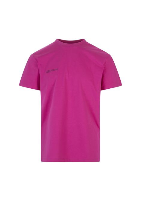 Unisex Fuchsia PPRMINT Organic Cotton T-Shirt Core PANGAIA | 100002875669