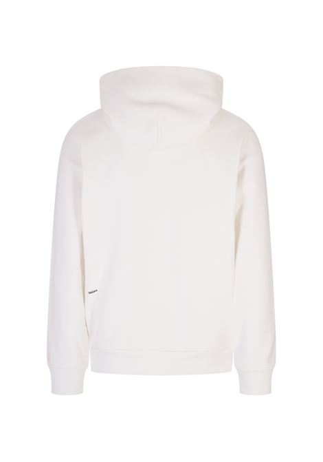 Unisex White Signature Hoodie Core PANGAIA | 100003000003