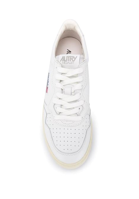 Sneakers Medalist Low In Pelle Bianca AUTRY | AULMLL15