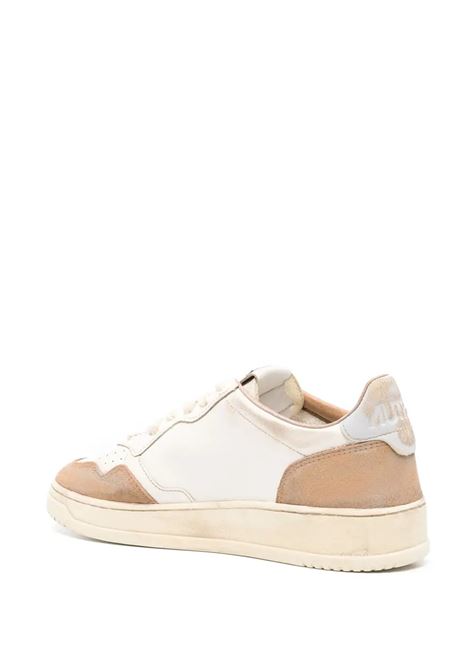 Sneakers Medalist Super Vintage In Pelle e Suede Color Cognac e Microchip AUTRY | AVLMLS06