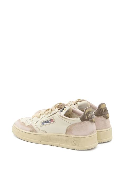 Sneakers Medalist Low Super Vintage In Pelle Nude e Sepia AUTRY | AVLWLS05