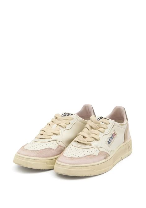 Sneakers Medalist Low Super Vintage In Pelle Nude e Sepia AUTRY | AVLWLS05