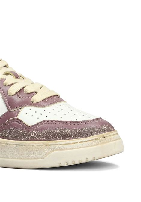 Sneakers Medalist Low Super Vintage In Pelle Bianco, Celestial Blue e Taupe AUTRY | AVLWSV47