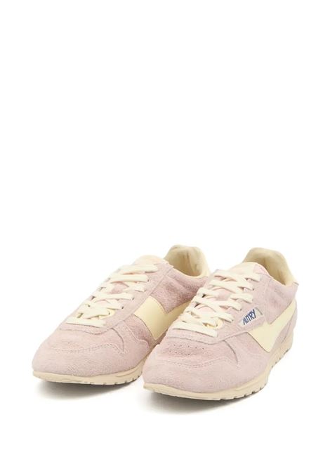 Sneakers Windspin In Suede E Pelle Rosemary E Rutabaga AUTRY | WSLWUB11