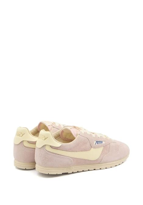 Sneakers Windspin In Suede E Pelle Rosemary E Rutabaga AUTRY | WSLWUB11