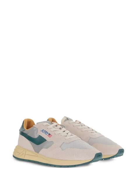 Sneakers Reelwind Low In Nylon e Suede Silver Mountain Reflective AUTRY | WWLMRL07