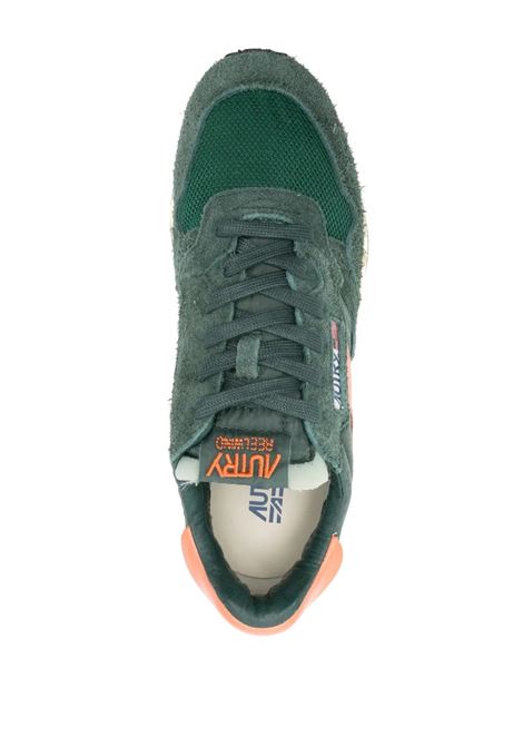 Sneakers Reelwind Low In Nylon e Suede Bottle e Orangeade AUTRY | WWLMUT05